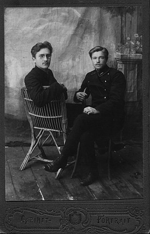 Николай Подольский и Василий Любаев, 1912г.